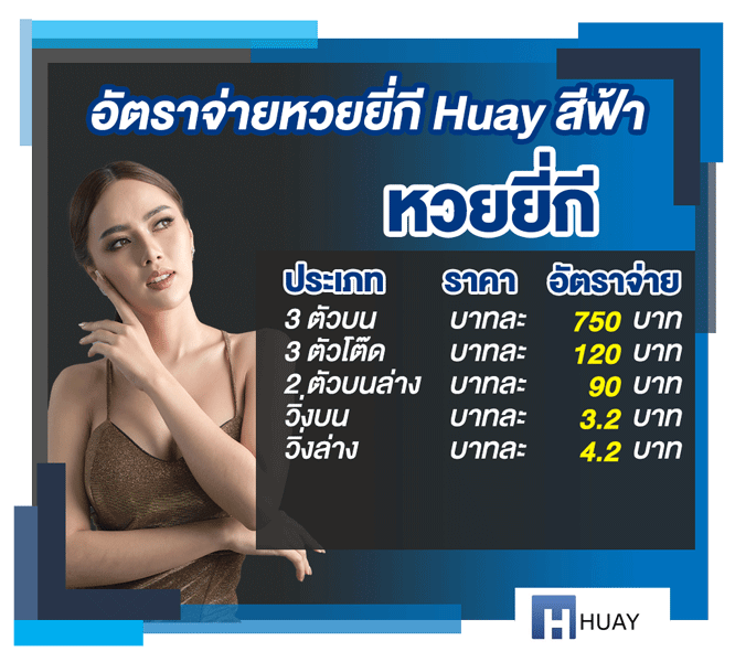 อัตราจ่ายหวยยี่กี